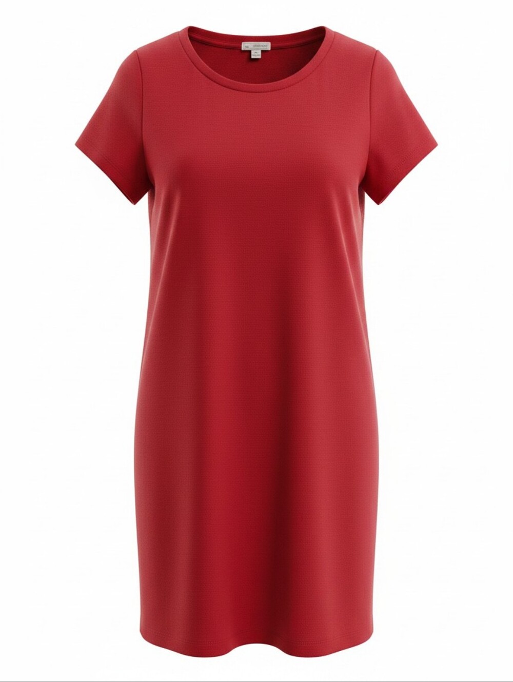 Gap Red Short Sleeve Shift Dress Size Small